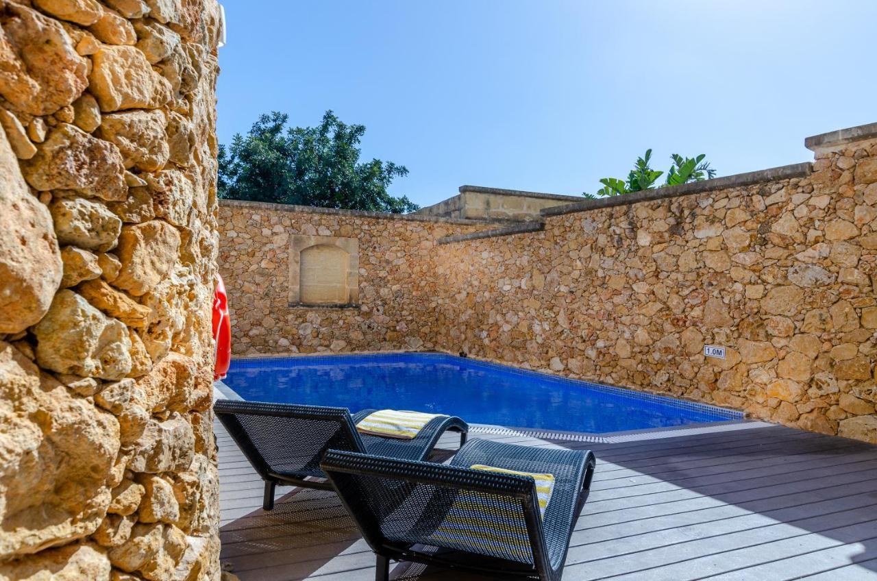 A Popular Pet Friendly Villa With A Pool, Gozo Xagħra Buitenkant foto