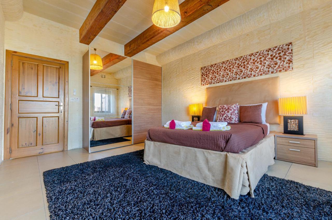A Popular Pet Friendly Villa With A Pool, Gozo Xagħra Buitenkant foto