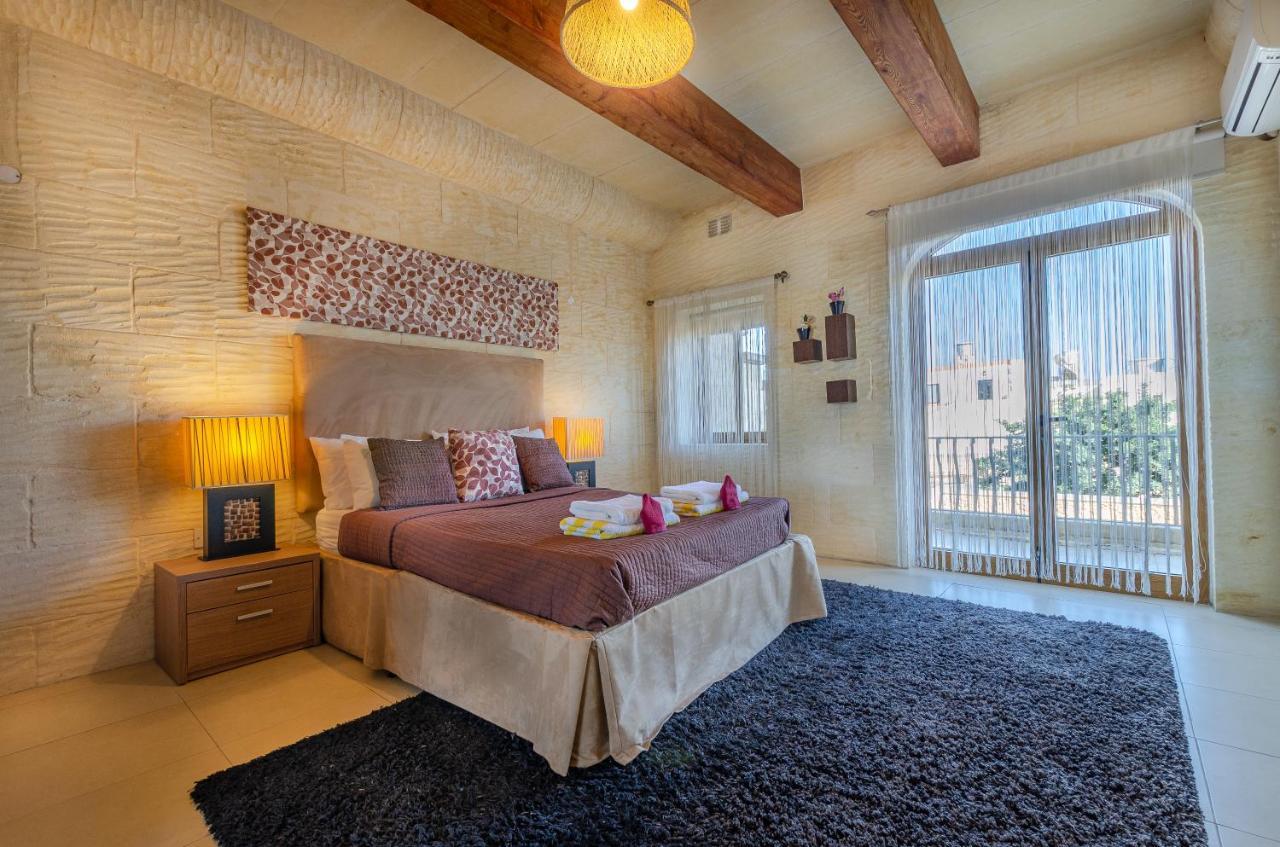 A Popular Pet Friendly Villa With A Pool, Gozo Xagħra Buitenkant foto